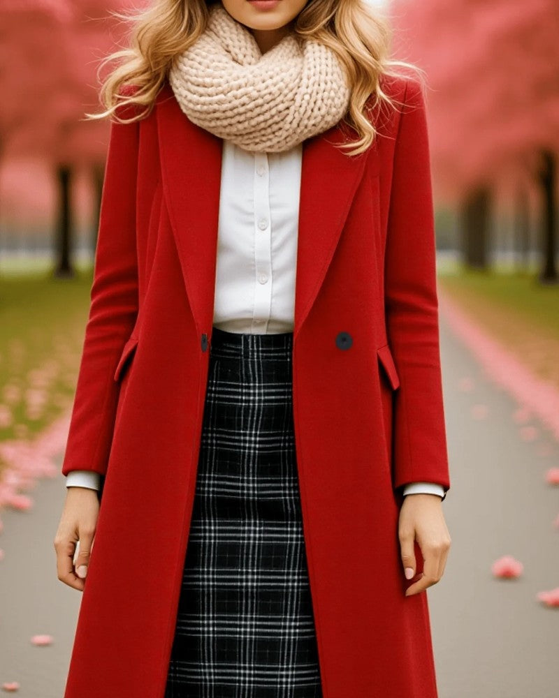 Helen Relaxed Tailored Long Coat