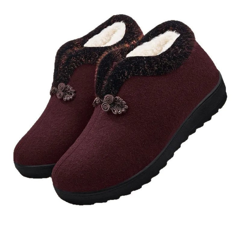 Nina Women's Cozy Fleece Indoor Slippers