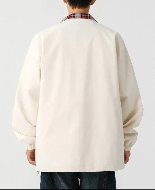 Oliver Relaxed Plaid Lined Zip Jacket