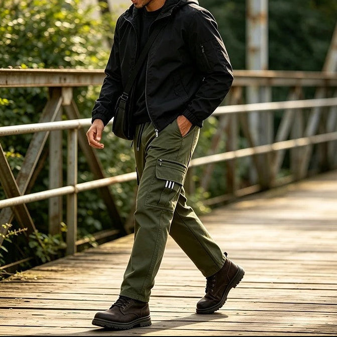 Simon Men's Relaxed Cargo Utility Pants