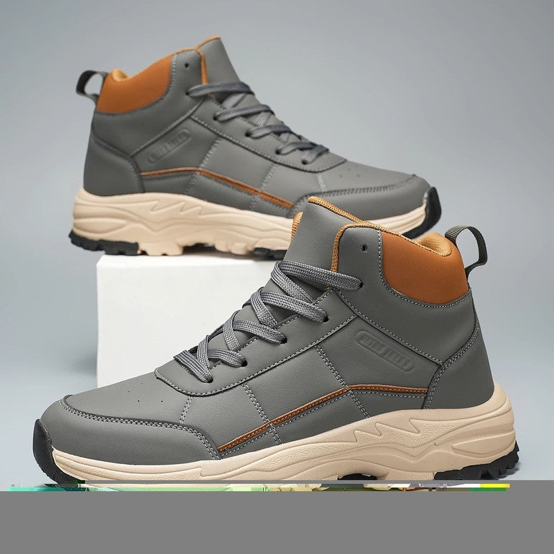 Victor Men's Cushioned High-Top Trail Sneakers