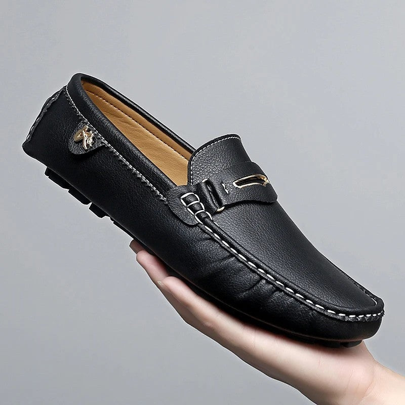 Walter Driving Moccasin Metal Bit Loafer