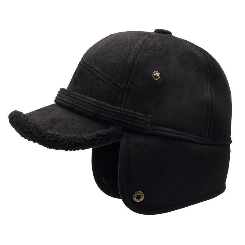 Alan Women's Sherpa Lined Earflap Winter Cap