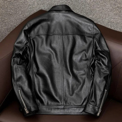 Amanda Relaxed Vintage Leather Jacket