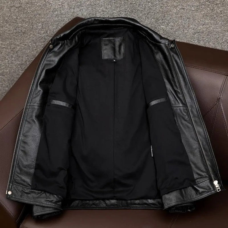 Amanda Relaxed Vintage Leather Jacket