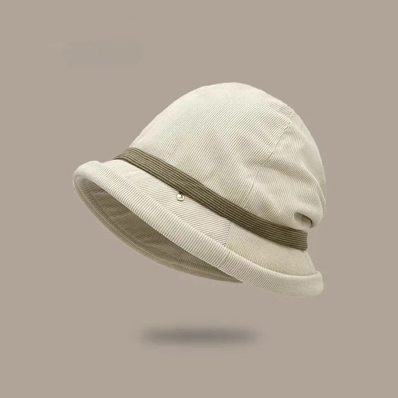 Amelia Corduroy Relaxed Cloche Hat