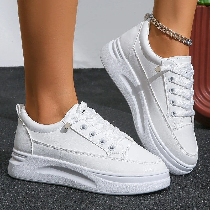 Bella Women's Platform Lace-Up Sneakers