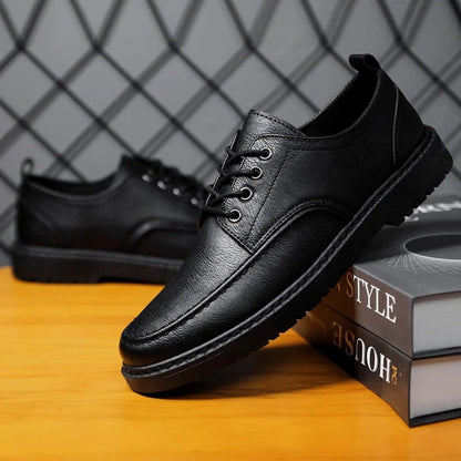 Benjamin Rugged Stitch Detail Derby Shoes