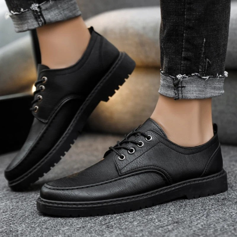 Benjamin Rugged Stitch Detail Derby Shoes