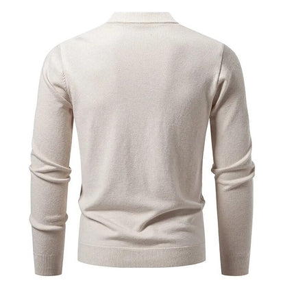 Bianca Textured V-Neck Knit Cardigan