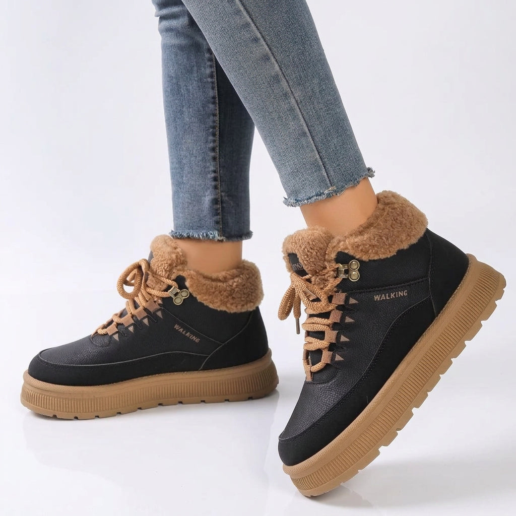 Carla Women's Fleece Lined Hiking Sneakers