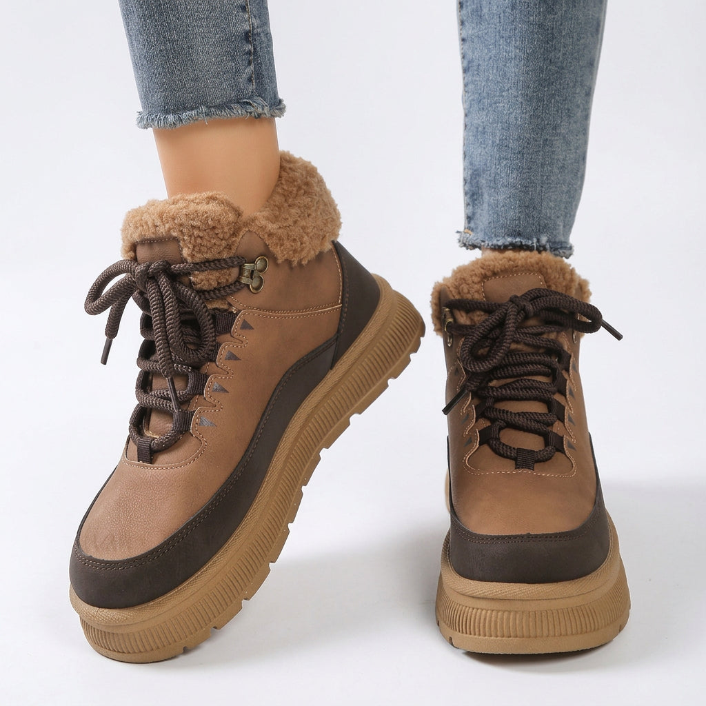 Carla Women's Fleece Lined Hiking Sneakers