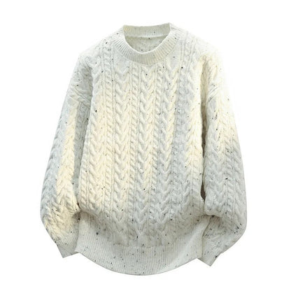 Carlo Relaxed Cable Knit Sweater
