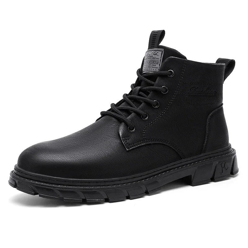 Charles Rugged Lace-Up Ankle Boot