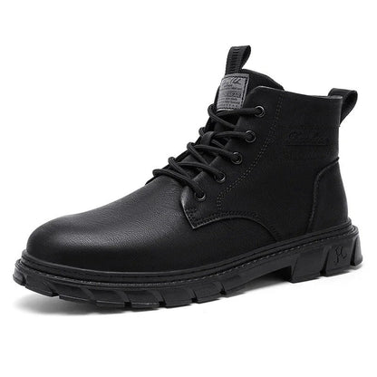 Charles Rugged Lace-Up Ankle Boot