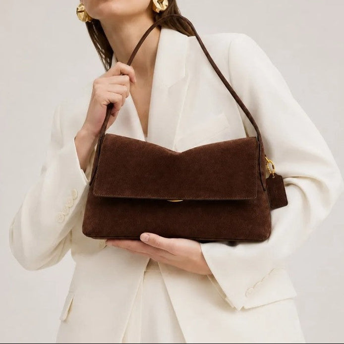 Chloe Structured Flap Shoulder Bag