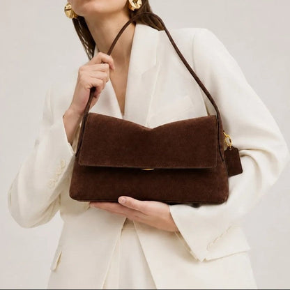 Chloe Structured Flap Shoulder Bag