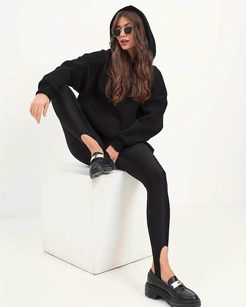 Clara Stirrup High-Rise Stretch Leggings