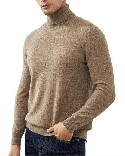 Clive Men's Refined Knit Turtleneck Sweater