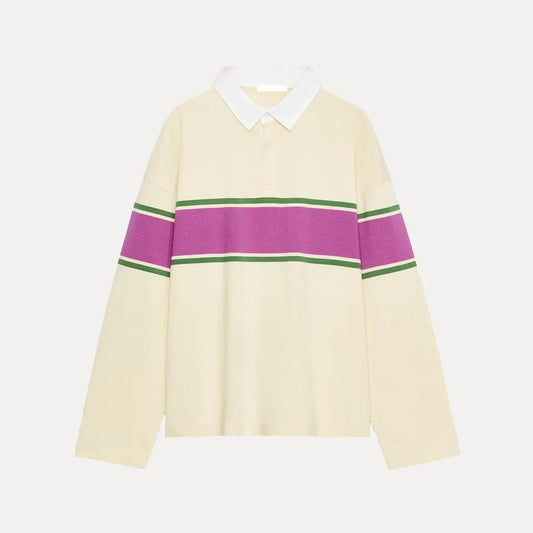 Elsa Relaxed Stripe Rugby Shirt