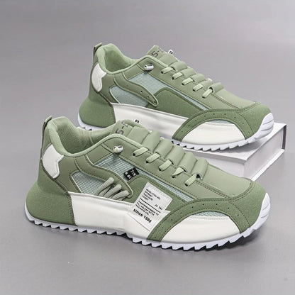 Ethan Men's Mesh Panel Athletic Sneakers