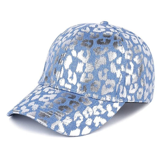 Ethan Men's Printed Denim Baseball Cap