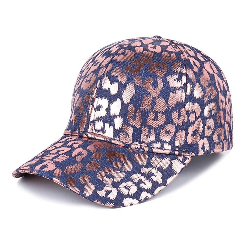 Ethan Men's Printed Denim Baseball Cap