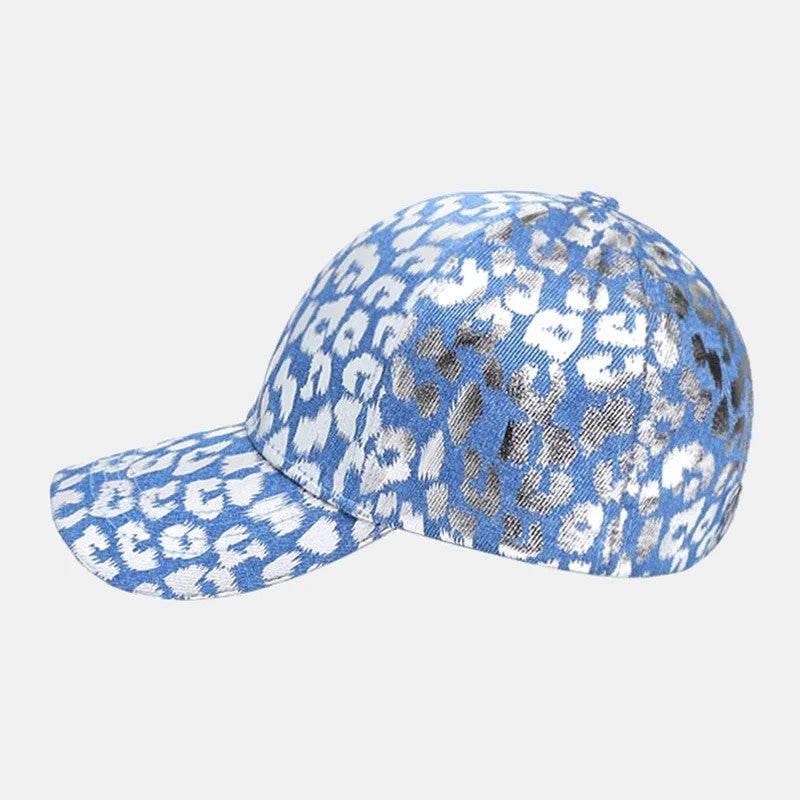 Ethan Men's Printed Denim Baseball Cap