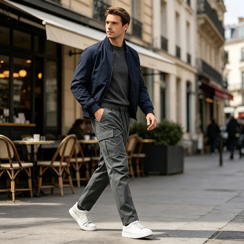 Ethan Men's Relaxed Stretch Cargo Pants
