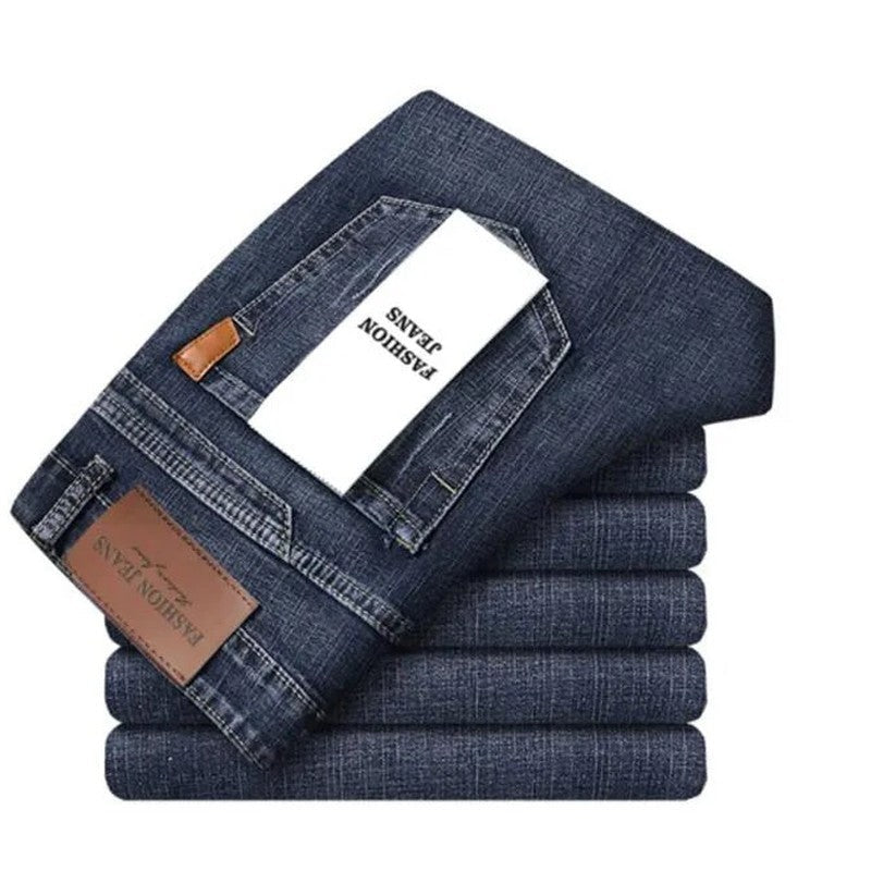 Ethan Men's Straight Fit Stretch Jeans