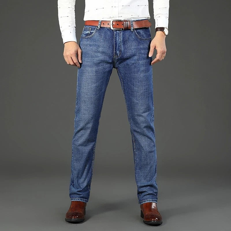 Ethan Men's Straight Fit Stretch Jeans