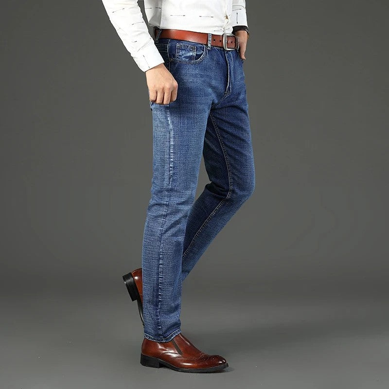 Ethan Men's Straight Fit Stretch Jeans
