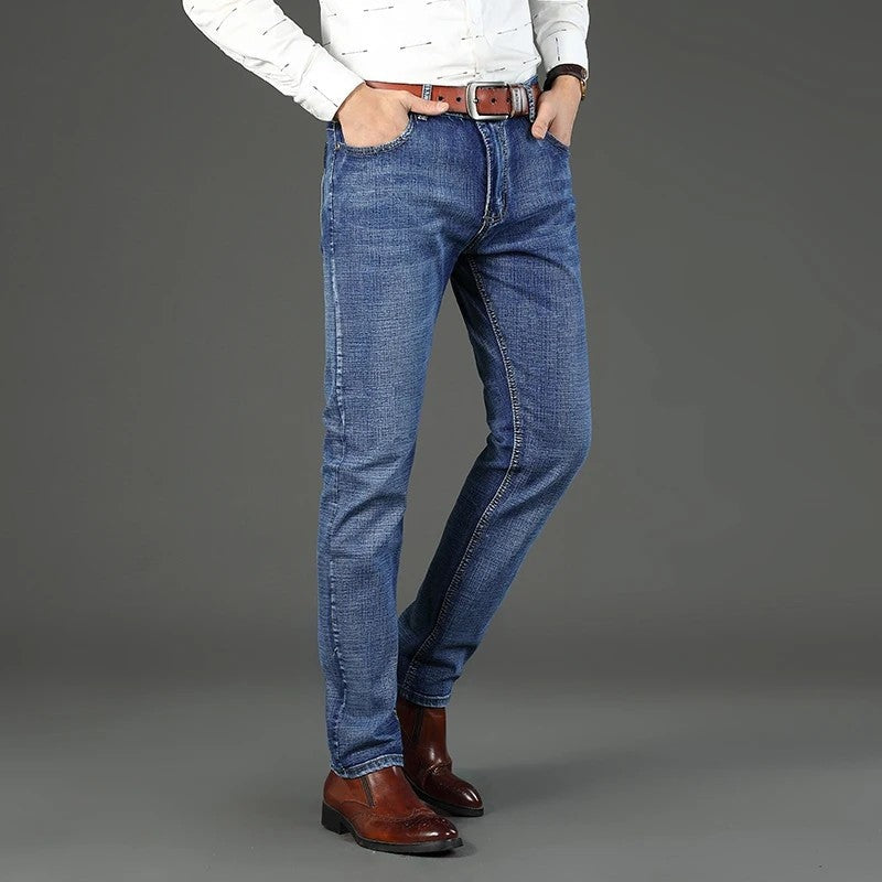 Ethan Men's Straight Fit Stretch Jeans