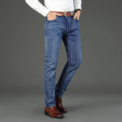 Ethan Men's Straight Fit Stretch Jeans