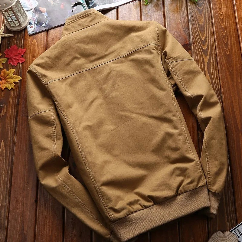 George Utility Cotton Bomber Jacket