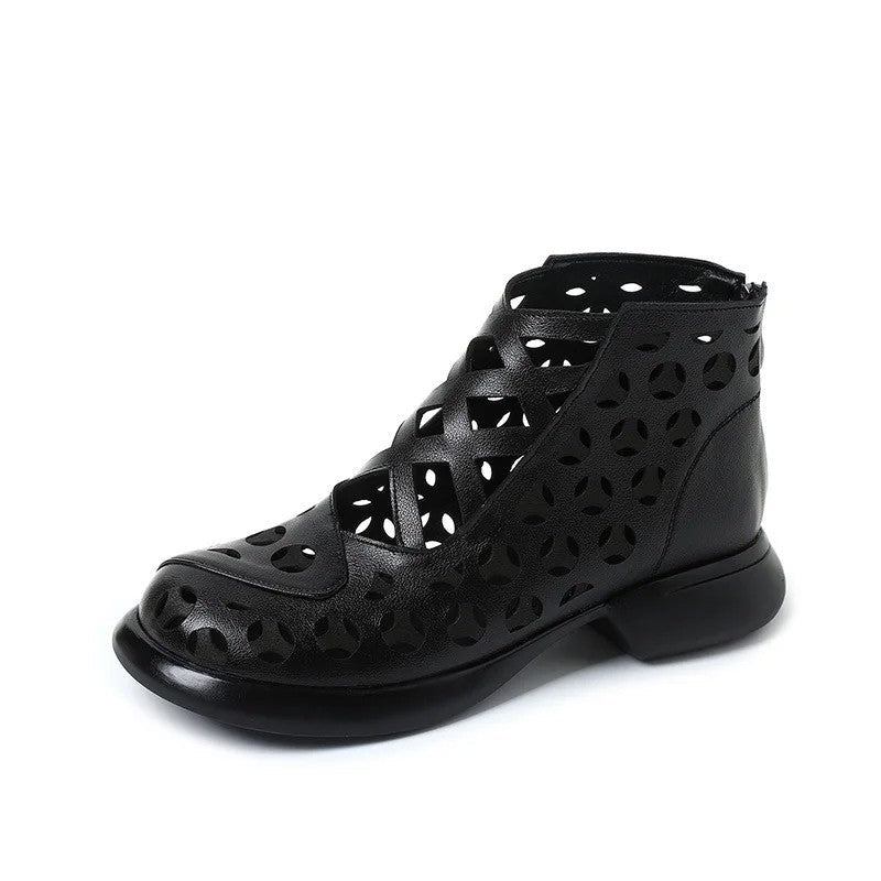 Gianna Women's Cutout Crisscross Ankle Boot