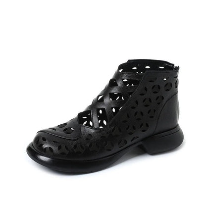 Gianna Women's Cutout Crisscross Ankle Boot