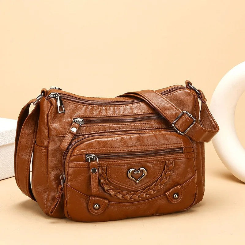 Ivy Women's Multi-Pocket Shoulder Bag