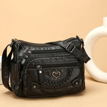 Ivy Women's Multi-Pocket Shoulder Bag