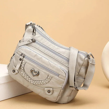 Ivy Women's Multi-Pocket Shoulder Bag