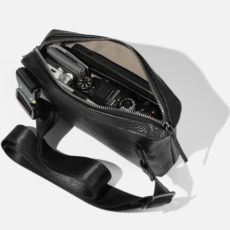 Jack Pebbled Leather Crossbody Bag