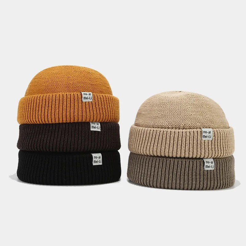 Jason Women's Ribbed Knit Cuffed Beanie Hat