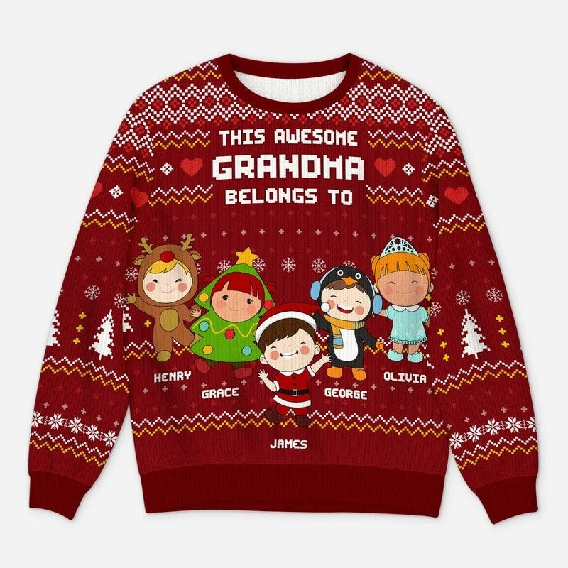 Joanna Festive Knit Holiday Sweater