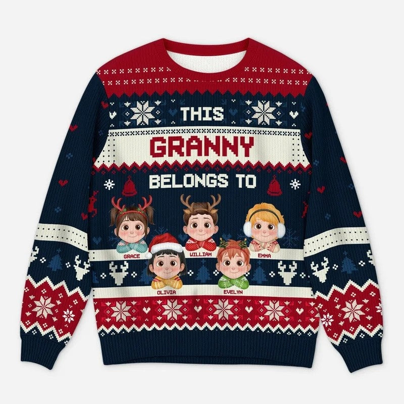 Joanna Festive Knit Holiday Sweater