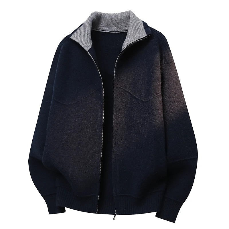 Jonas Relaxed Knit Zip Jacket