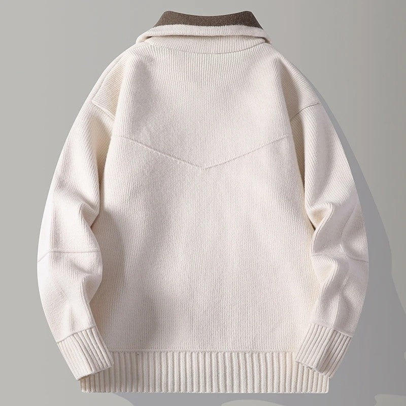 Jonas Relaxed Knit Zip Jacket
