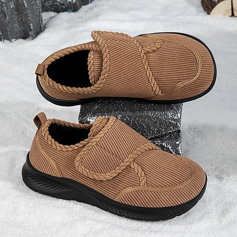 Justin Women's Cozy Corduroy Slip-On Shoes