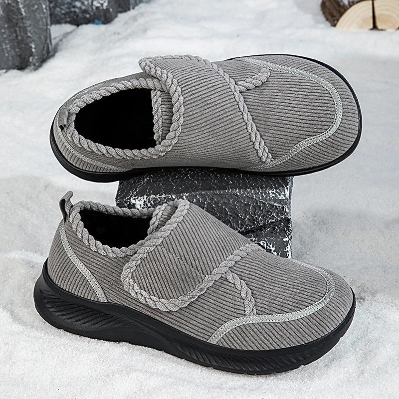 Justin Women's Cozy Corduroy Slip-On Shoes
