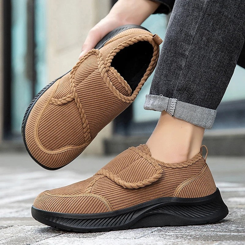 Justin Women's Cozy Corduroy Slip-On Shoes