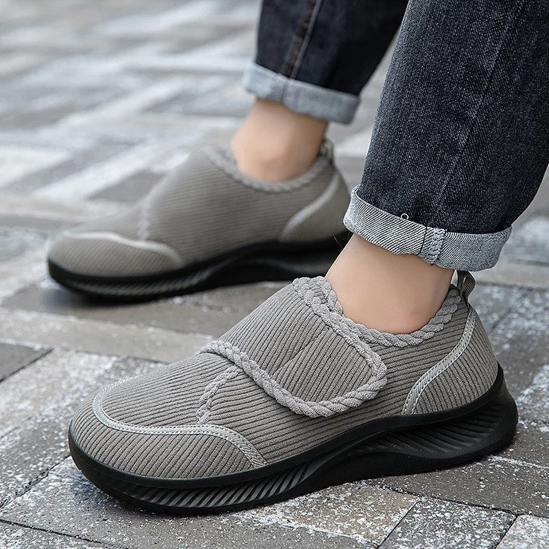 Justin Women's Cozy Corduroy Slip-On Shoes